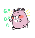 Bear-Pink chan（個別スタンプ：32）