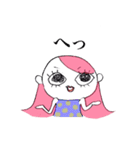 ピンク頭のガン見ちゃん（個別スタンプ：39）