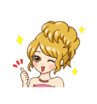 アゲハ♪ガールスタンプ（個別スタンプ：9）