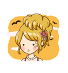 アゲハ♪ガールスタンプ（個別スタンプ：10）