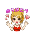 アゲハ♪ガールスタンプ（個別スタンプ：13）