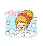 アゲハ♪ガールスタンプ（個別スタンプ：19）