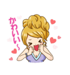 アゲハ♪ガールスタンプ（個別スタンプ：21）