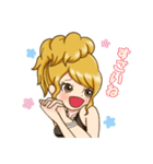 アゲハ♪ガールスタンプ（個別スタンプ：24）