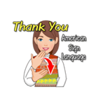 American Sign Language Vol.1（個別スタンプ：3）