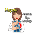 American Sign Language Vol.1（個別スタンプ：6）