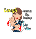 American Sign Language Vol.1（個別スタンプ：7）