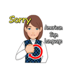 American Sign Language Vol.1（個別スタンプ：8）