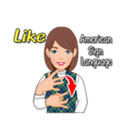 American Sign Language Vol.1（個別スタンプ：16）