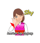 American Sign Language Vol.1（個別スタンプ：24）