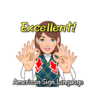 American Sign Language Vol.1（個別スタンプ：28）