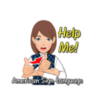 American Sign Language Vol.1（個別スタンプ：30）