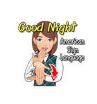 American Sign Language Vol.1（個別スタンプ：38）