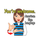 American Sign Language Vol.1（個別スタンプ：40）
