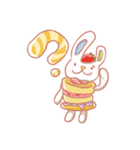 Dessert Rabbit(Chinese)（個別スタンプ：14）