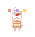 Dessert Rabbit(Chinese)（個別スタンプ：16）