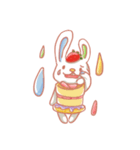 Dessert Rabbit(Chinese)（個別スタンプ：22）