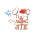 Dessert Rabbit(Chinese)（個別スタンプ：34）