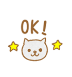 かわいい猫 (Japanese)（個別スタンプ：6）