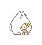 あっちゃんと白田さん（個別スタンプ：1）