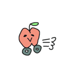 たれめのりんごちゃん（個別スタンプ：7）