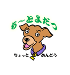 ワシら岡山犬(おかやまけん)（個別スタンプ：35）