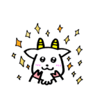 メェメェ、やぎ子。（個別スタンプ：11）