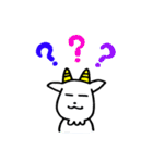メェメェ、やぎ子。（個別スタンプ：26）