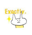 シンプル英会話（1－2単語）（個別スタンプ：5）