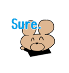 シンプル英会話（1－2単語）（個別スタンプ：17）