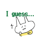 シンプル英会話（1－2単語）（個別スタンプ：34）