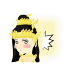 Lai Kanok Cartoon thai（個別スタンプ：10）