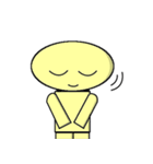 (楕 円) な エイリアン（個別スタンプ：8）