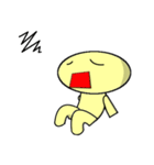 (楕 円) な エイリアン（個別スタンプ：9）