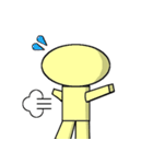 (楕 円) な エイリアン（個別スタンプ：24）