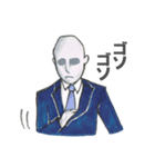 闘うビジネスマン（個別スタンプ：7）