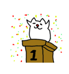 白犬猫（個別スタンプ：27）