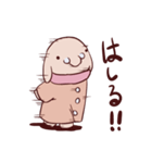 ほぼ無表情な生き物。（個別スタンプ：16）