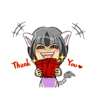 Leopard-Meow holiday（個別スタンプ：10）