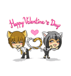 Leopard-Meow holiday（個別スタンプ：13）