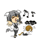 Leopard-Meow holiday（個別スタンプ：20）
