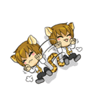 Leopard-Meow holiday（個別スタンプ：40）