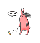 A rabbit should die.（個別スタンプ：36）