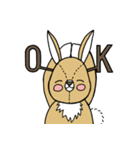 つのうさぎ（個別スタンプ：1）