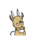 つのうさぎ（個別スタンプ：7）
