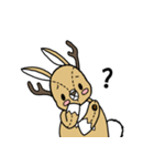 つのうさぎ（個別スタンプ：8）