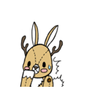 つのうさぎ（個別スタンプ：11）