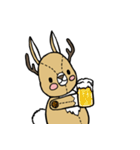 つのうさぎ（個別スタンプ：18）