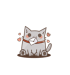 Bean cat（個別スタンプ：11）