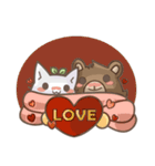 Bean cat（個別スタンプ：16）